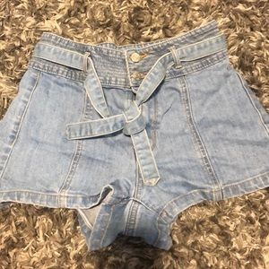 Jean shorts